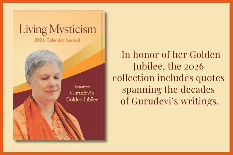 Living Mysticism 2026 Calendar Journal